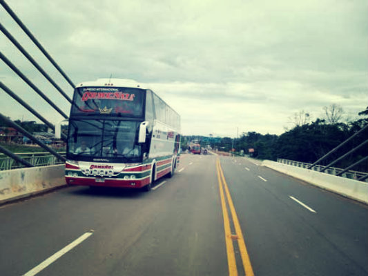 Viajar en bus a Colombia